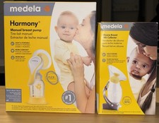Medela Harmony Manual Breast Pump and Silicone Milk Collector, New