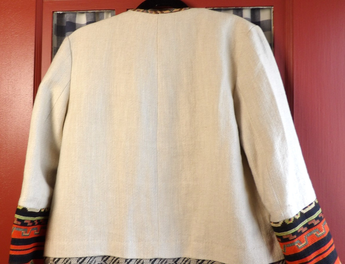 Zara Basic Multicolor Boho Geometric Print Southw… - image 9