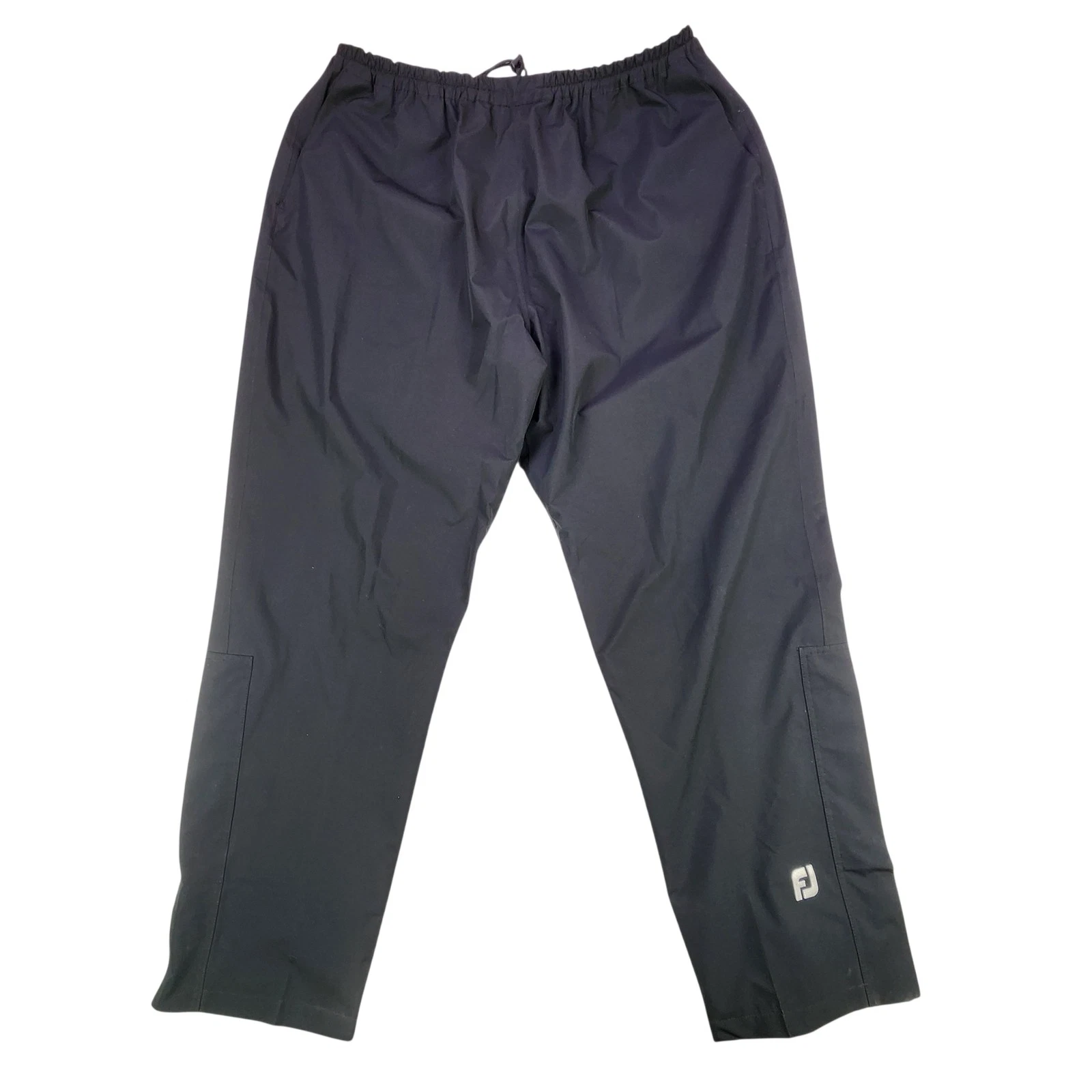 FootJoy Pants Mens 2XL Black DryJoys HydroLite Waterproof Golf Rain Shell
