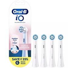 Oral B iO Gum Sensitive Original Replacement Brush Heads 4 Count - Brand New