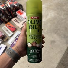 ORS Olive Oil Nourishing Sheen Spray infused 35.1 Ounce Pack of 1 , Clear