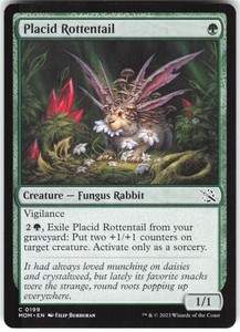 Placid Rottentail #199 March of the Machine MOM Common