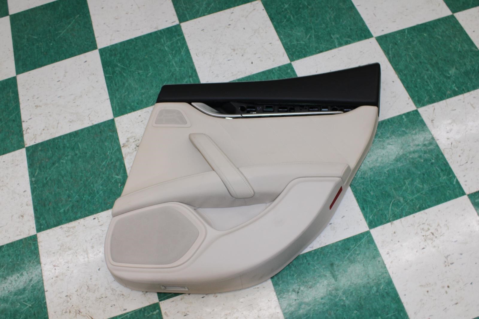 14-21 Ghibli Tan Leather Rear Passenger Right RH RR Interior Door Trim Panel WTY