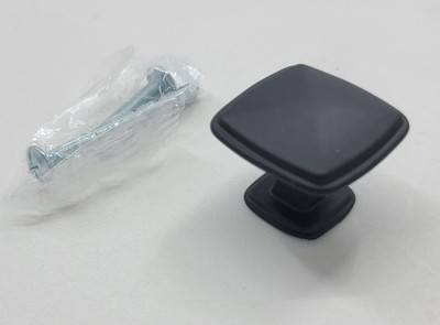 37 Pack K0003mb Matte Black Cupboard Drawer Knobs Kitchen Cabinet Knobs Single H
