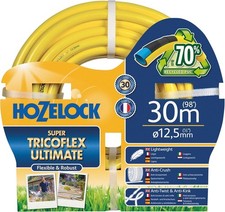 HOZELOCK - Ultimate Hose 12.5mm x 30m, Up To 70% Recycled PVC, Ultra-Light