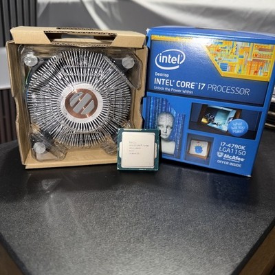 Intel Core I7-4790k Quad-core 4 GHz LGA1150 Processor with Stock Cooler and Box