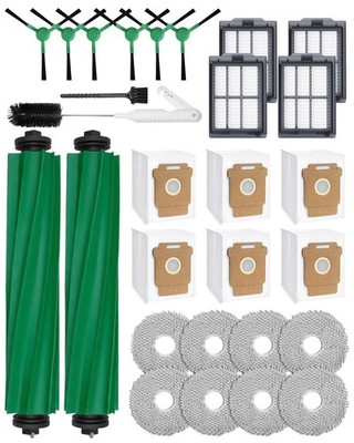28 Pcs Accessories Set for iRobot Roomba Plus 405/505/507 Combo Robot Vacuum ...