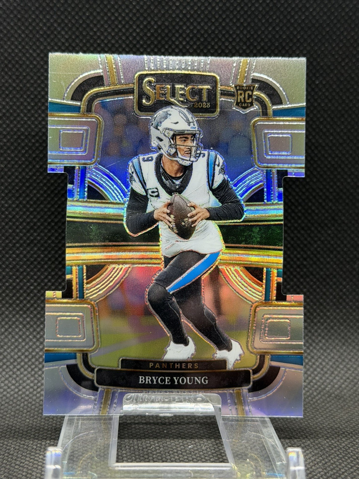 2023 Panini Select - Concourse Bryce Young #14 Silver Prizm Die-Cut (RC)