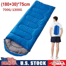 Single Sleeping Bag Outdoor Camping Hiking Thermal Warm Tent Travel Gear US