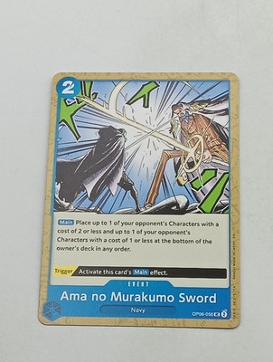 One Piece TCG Einzelkarte Ama no Murakumo Sword Englisch NM