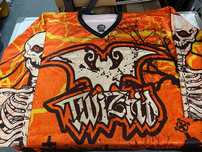 Twiztid House of Krazees MONOXIDE Sublimated 2XL Jersey New Sealed