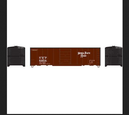 Athearn 73577 Roundhouse RTR HO escala 40' Boxcar placa de níquel carretera #6254 | Zustand: New