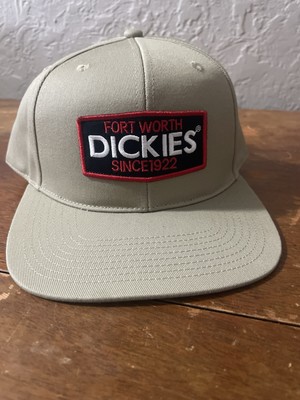Dickies Skate Twill Flat Bill SnapBack Hat  Desert Sand  Dickies Skateboard NWT