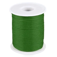 2mm x 100feet Nylon String for Bracelets Braided Nylon Cord, Army Green