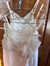 Lot of 5 vintage women's lingerie nightgowns nylon lace