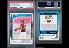 2024 DONRUSS JAYDEN DANIELS RC # 389 PSA 9 MINT COMMANDERS