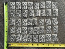 KISS Pen Pal Envelope Labels 40pc Lot 1980's Vintage Kiss Memorabilia