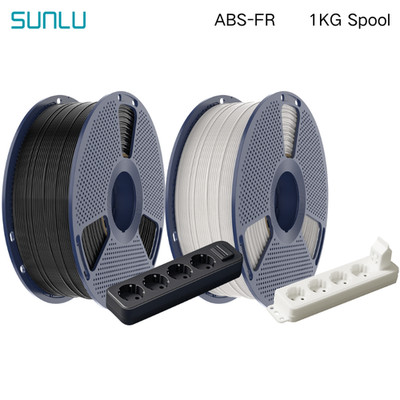 SUNLU ABS-FR Filament For 3D Printer V-0 Flame Retardant Rating 1KG Spool