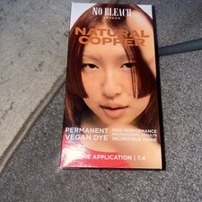 1 x Brand New Sealed Natural Copper No Bleach London Hair Dye, NATURAL COPPER