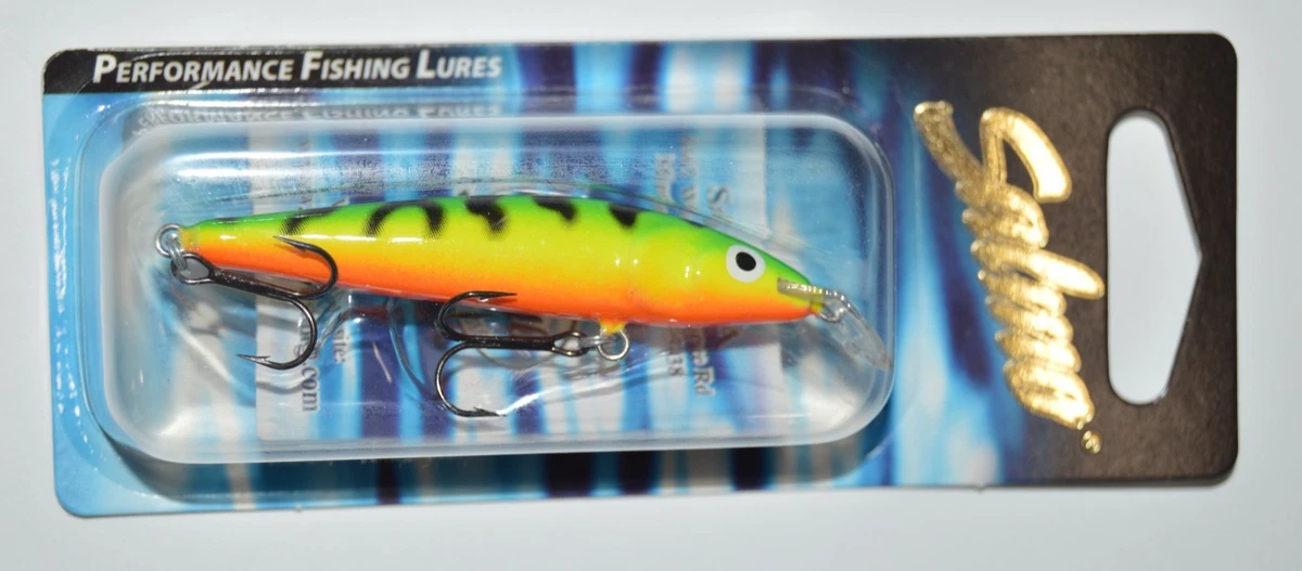 Leurre Suspendant Salmo Sting Minnow S12SP (9cm, 5/8oz) – Parfait Pour Brochet, Perche, Bass