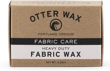 Otter Wax Water Repellent Fabric Wax Bar for Waxed Canvas Jackets  Bags, 2.25 o