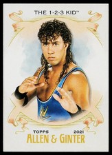 2021 Topps Heritage WWE The 1-2-3 Kid Allen & Ginter #AG-24 WRESTLING