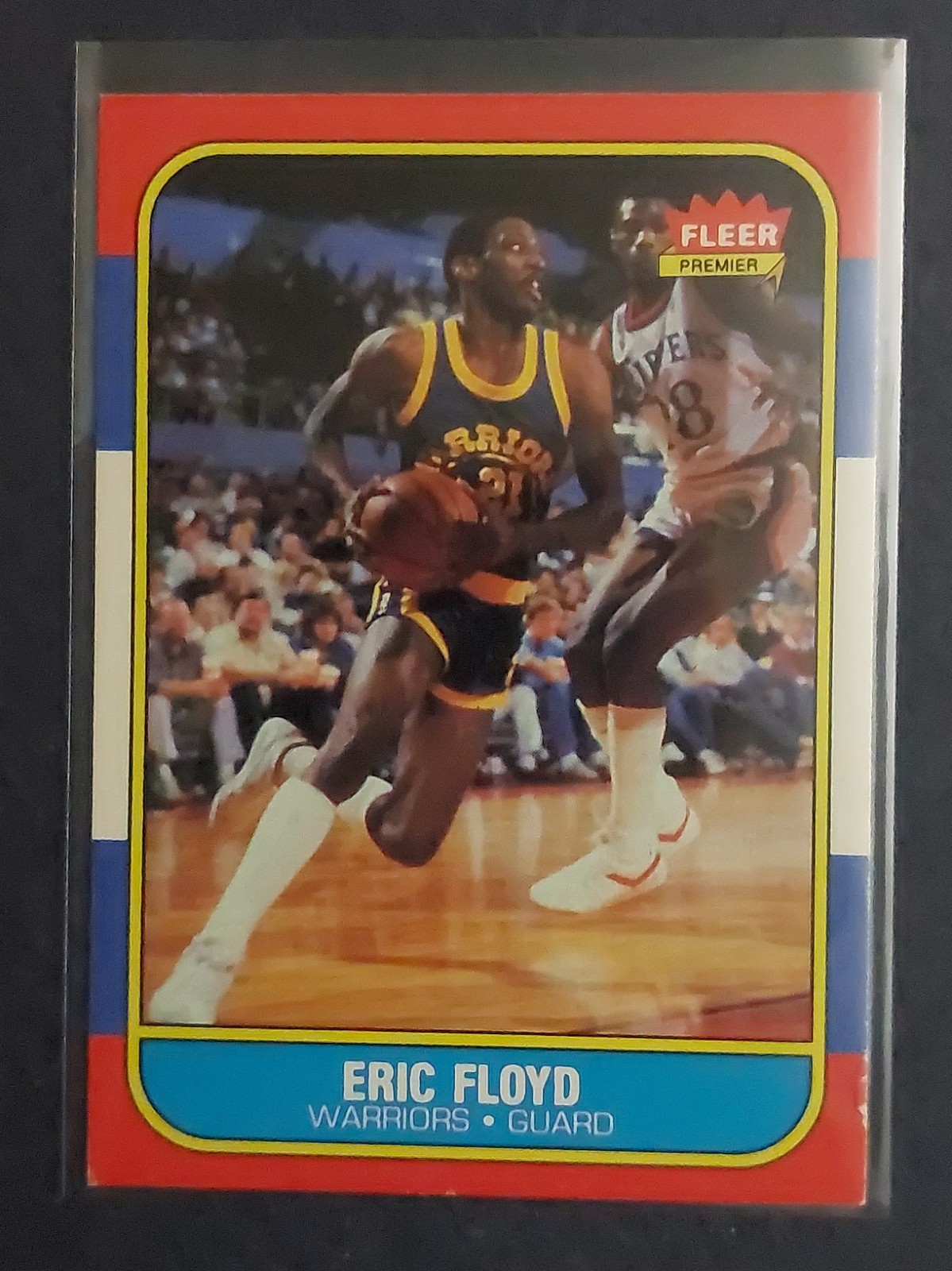 1986-87 Fleer Eric Floyd #34