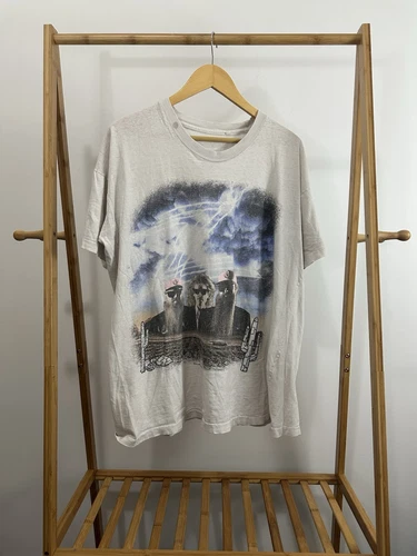 90s ZZ Top Recycled Concert Band Tour Worn Thin T-S 1990s vintage concert t-shirt, vintage, single stitch, B+ condition