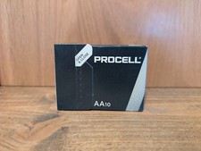 Duracell AA Industrial Alkaline Batteries, 1.5V LR6 Pack of 10