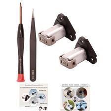 Durable 2 pcs Pivot Hinges for DJI Mini Drones + T5 Screwdriver & Tweezers