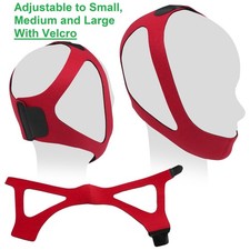 CPAP Chin Strap Adjustable Chinstrap Ruby Style Strap For CPAP, BiPAP CS007-ADJ