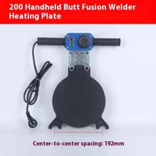 Hand Crank Butt Welding Machine 160mm/200mm Heating Plate PE Butt Fusion Welder
