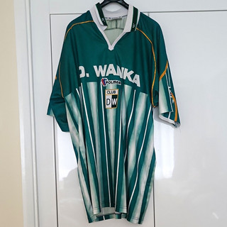 Polmer Club Deportivo Wanka Home Football Shirt XXL Green Short Sleeve