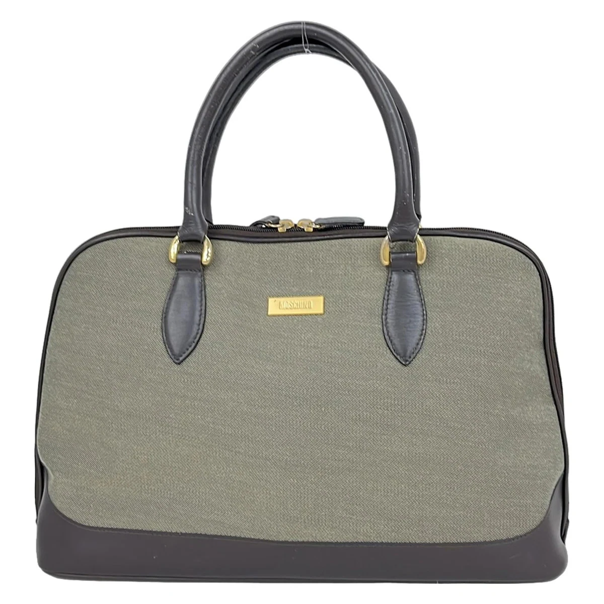 Brand New Moschino Beige Shine Calf Leather with box and dust bag Leather handbag Moschino Beige in Leather - 42248958 main image 2