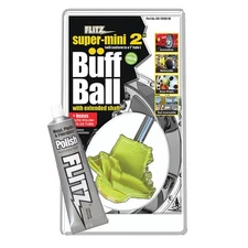 Flitz Sm 10250-50 Buff Ball Super Mini 2" White 1.76Oz Tube Polish