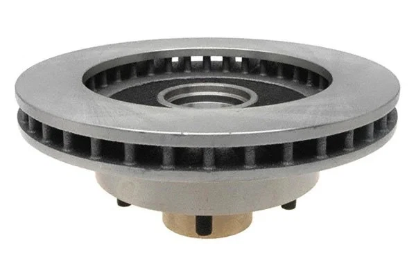 For Dodge Ramcharger 85-93 Silver Vented Front Brake Rotor & Hub Assembly Foto 4 de 4