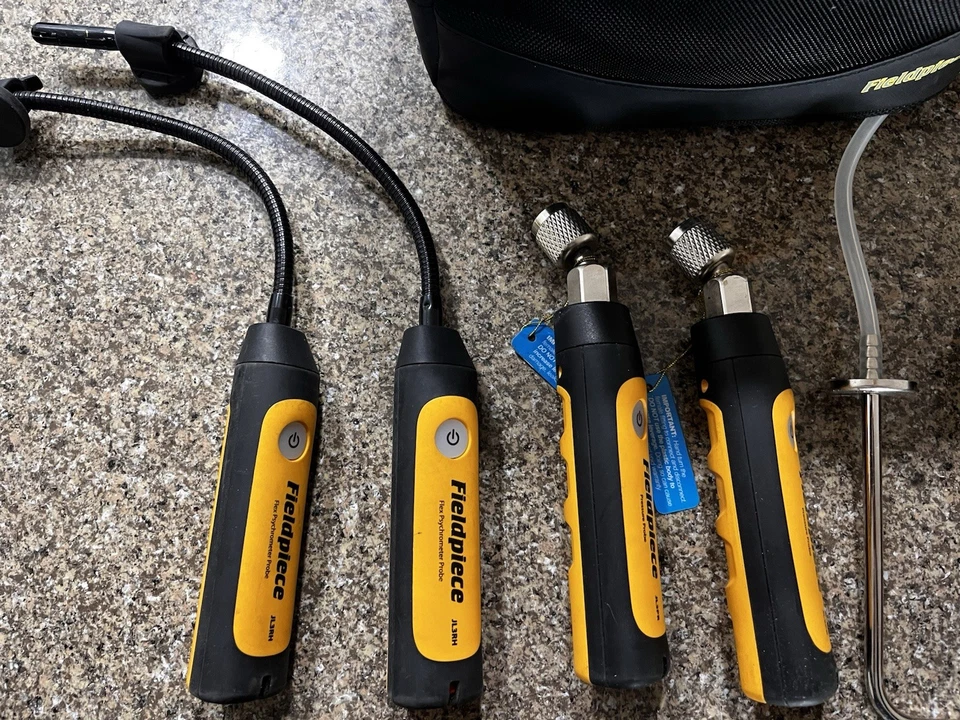 Fieldpiece JL3KH6 Kit de carga y aire de enlace de trabajo + Kit de manómetro de presión estática Foto 3 de 4