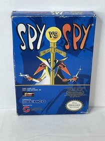 Spy vs. Spy (Nintendo NES, 1988) cartuccia e scatola puliti testati