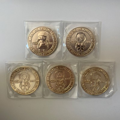 SDCC 2021 - BAIT - Squid Game Gold Coin Lot  2''