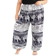 Women  s Elephant Pants from Thailand / Thai Harem Pants Plus Size 2XL
