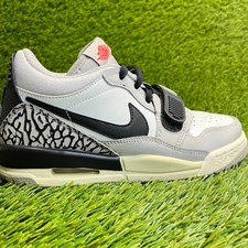 Nike Air Jordan Legacy 312 Low Boys Size 5Y Gray Black Athletic Shoes Sneakers