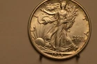 1935-P Liberty Walking Half Dollar (UNC) 90% Silver Item #6943
