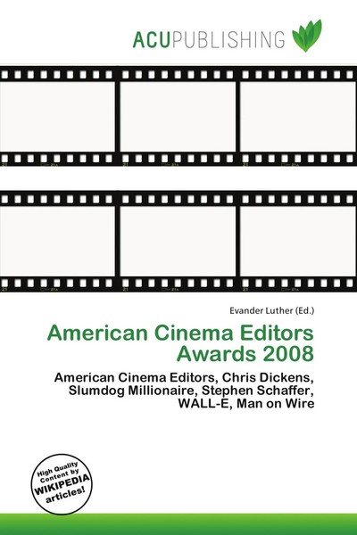 Evander Luther | American Cinema Editors Awards 2008 | Taschenbuch | Englisch-image