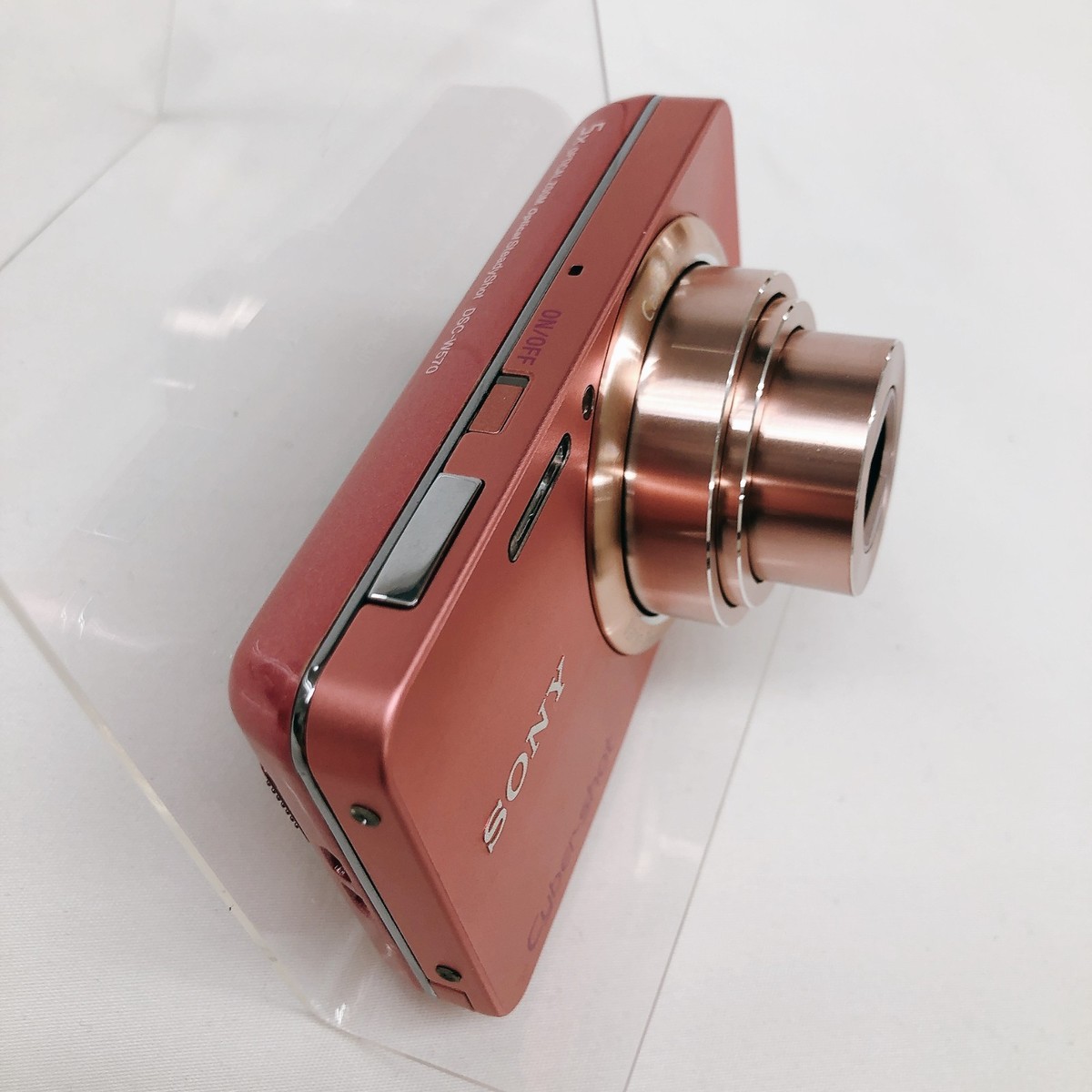 SONY Cyber-shot DSC-W570 Pink 5x Zoom 16.1 MP Digital Camera