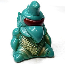 Godzilla 1.5" Turquoise Green Gigan Kaiju Puppet Mini Figure Bandai Toho