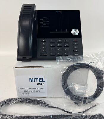 Mitel MiVoice 6920 Gigabit IP Phone 50006767 - Refurbished - 2020+
