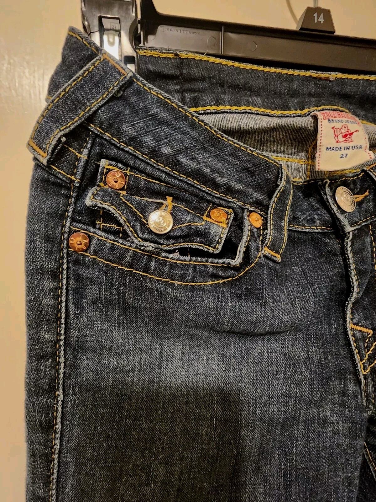 TRUE RELIGION Women's Jeans Size 27~ 33" Inseam  thumbnail 7