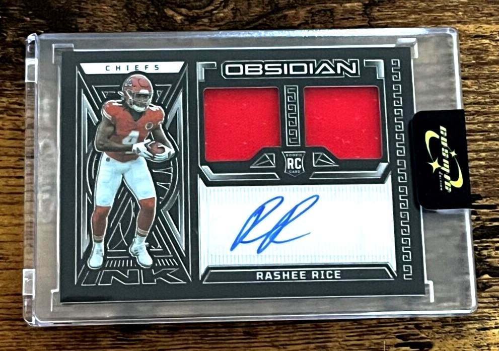 2023 Obsidian Football Rashee Rice RC Patch Auto /199