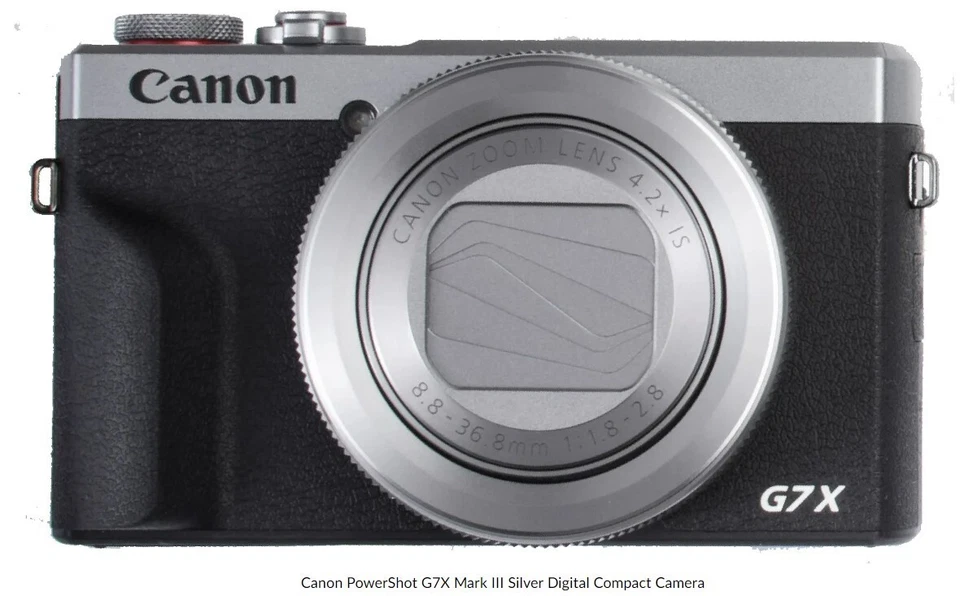 *IN STOCK* Canon PowerShot G7X Mark III Digital Vlogging Camera-Silver -2 Yr Wty