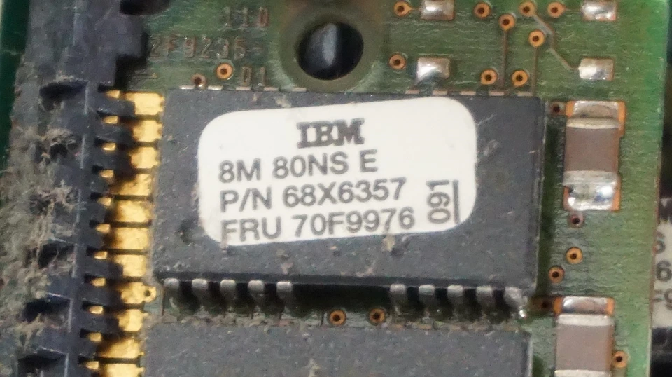 KIT DE MEMORIA SIMM IBM 5064-701X 64MB (8X 8MB) 80NS 72 PIN 68X6357 70F9976+12H1326 Foto 3 de 4